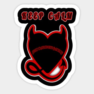 Keep calm join MADHOUSE GAMING Sticker